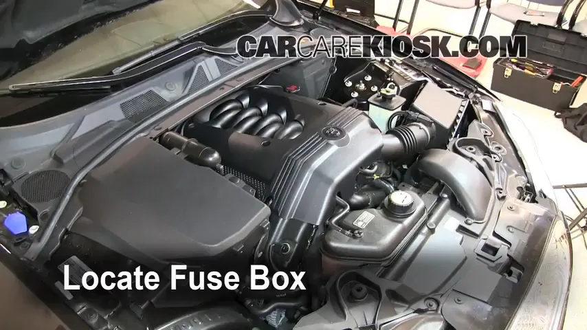 2009 Jaguar XF Luxury 4.2L V8 Fusible (motor) Cambio